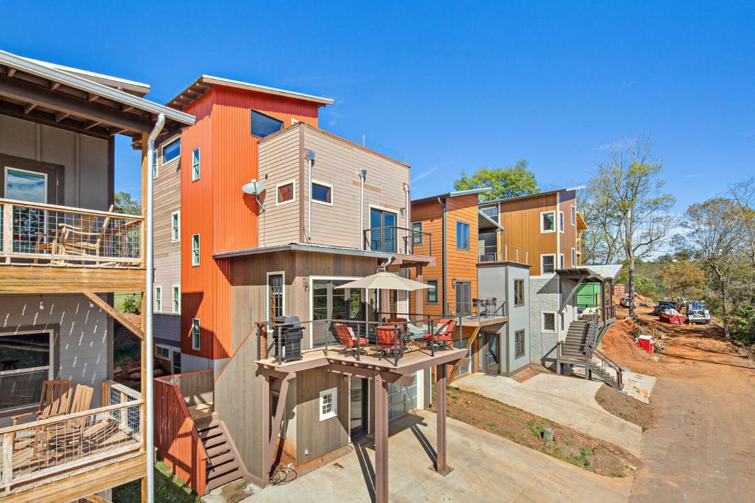 Villa Upstream Penthouse Asheville Exterior foto